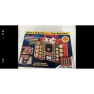 Battery Daddy Smart 150 Battery Organizer & Battery Case with Tester